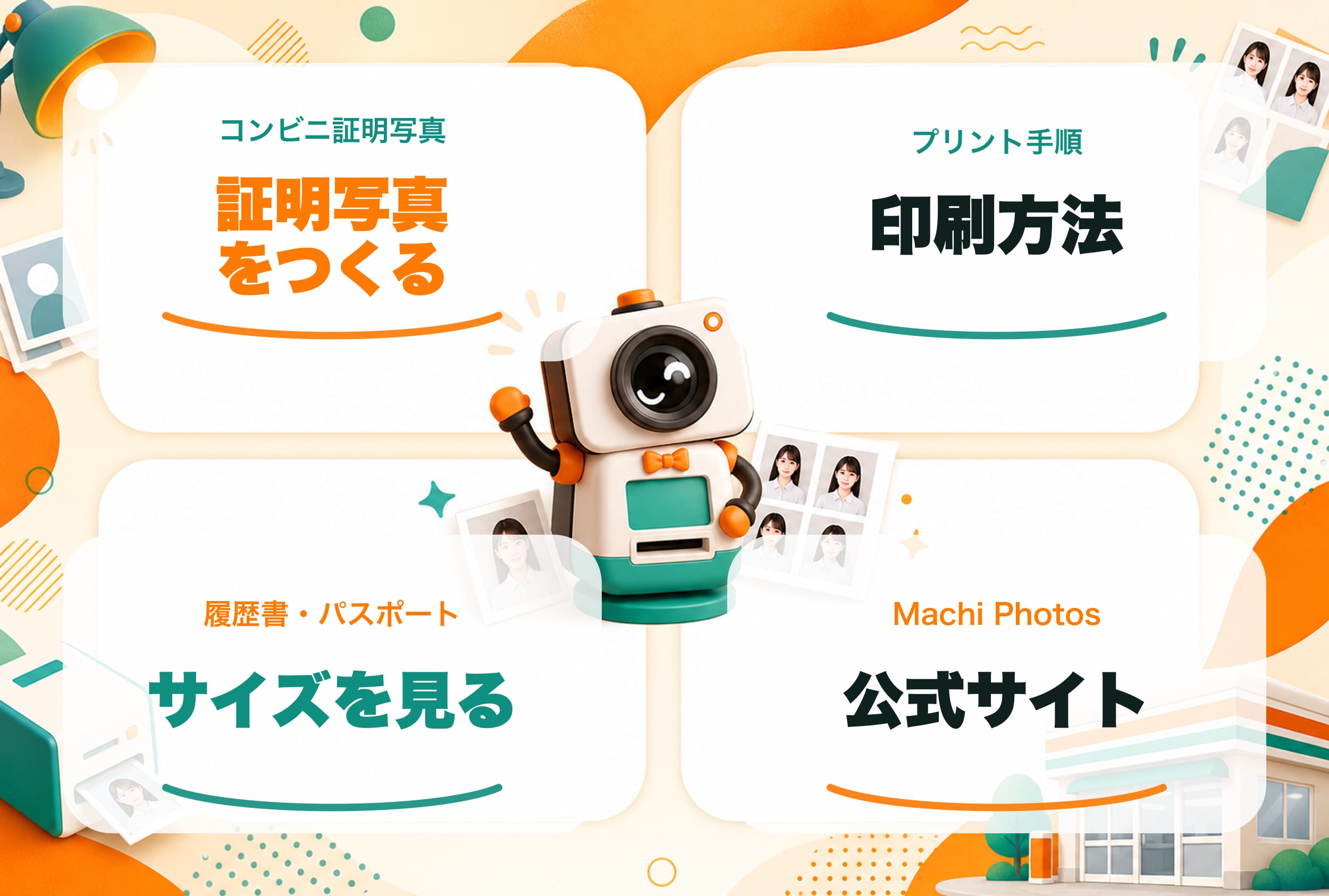 Machi Photos LINE rich menu